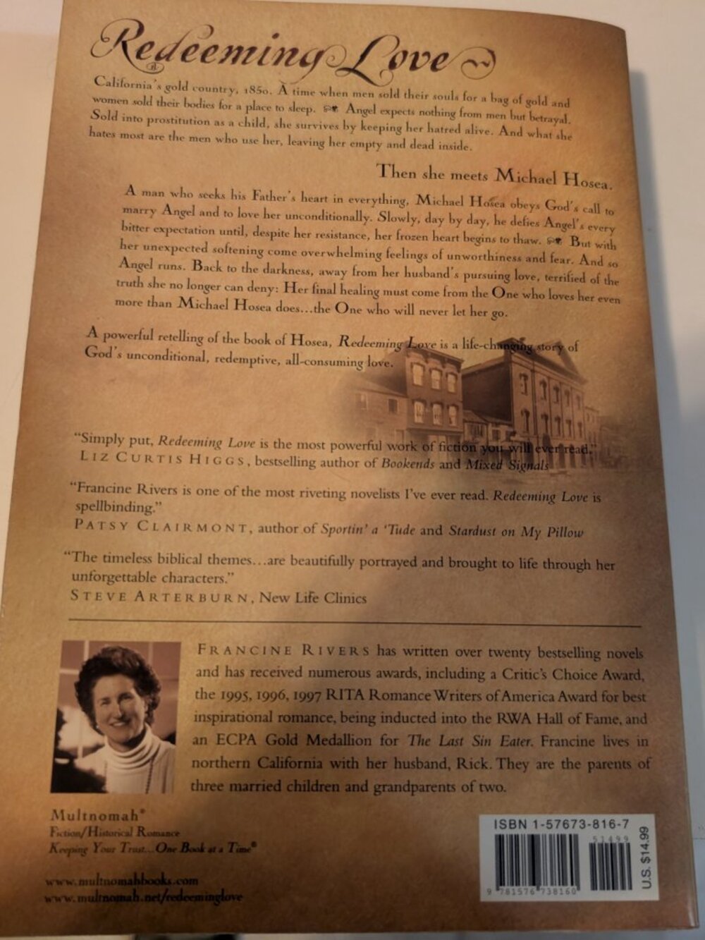 Novel by Francine Rivers - Picture 2 of 2